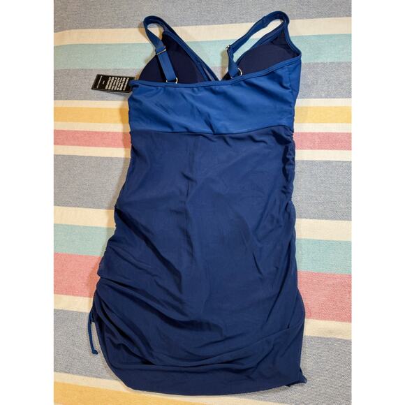 Blooming Jelly Swimdress - Navy Blue - Size Medium - Picture 3 of 5